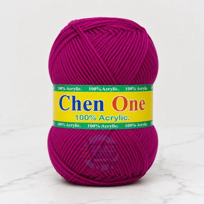 Chen One 3 Ply Crochet Yarn in multiple colours, 100% acrylic, super soft, 90–100g