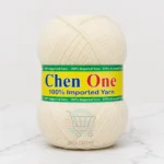 Chen One 3 Ply Crochet Yarn in multiple colours, 100% acrylic, super soft, 90–100g