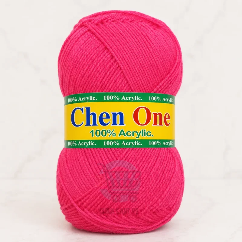 Chen One 3 Ply Crochet Yarn in multiple colours, 100% acrylic, super soft, 90–100g