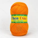 Chen One 3 Ply Crochet Yarn in multiple colours, 100% acrylic, super soft, 90–100g