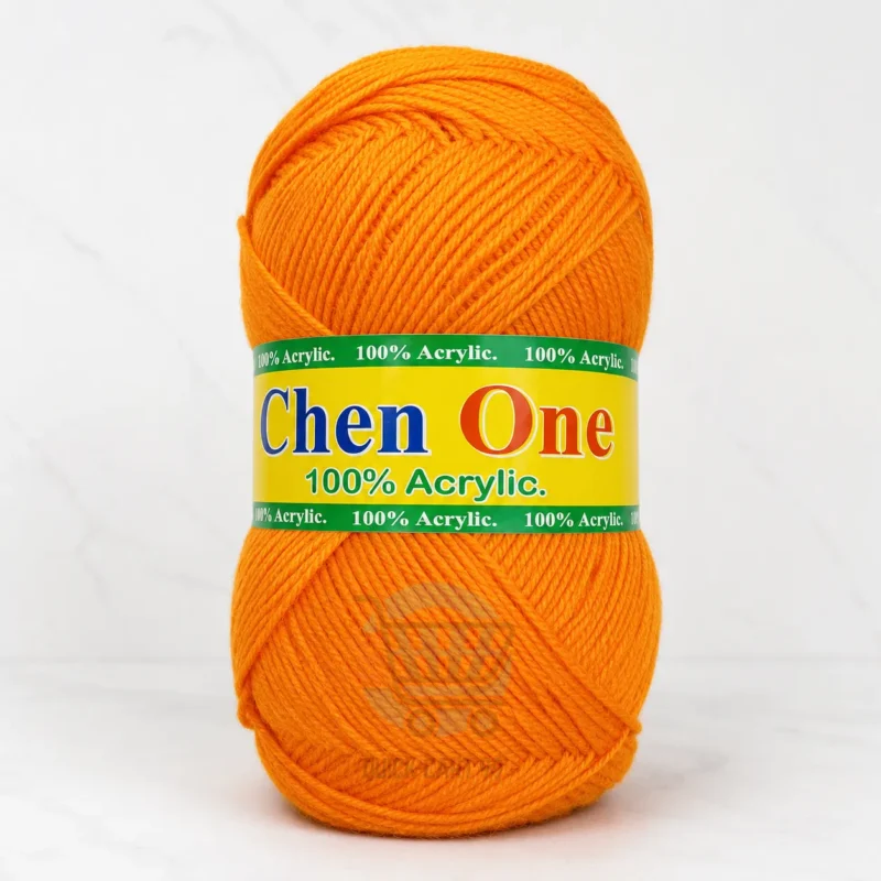 Chen One 3 Ply Crochet Yarn in multiple colours, 100% acrylic, super soft, 90–100g