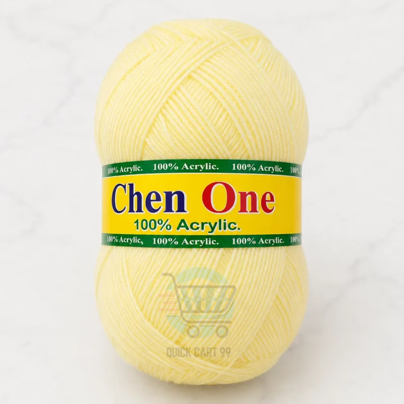 Chen One 3 Ply Crochet Yarn in multiple colours, 100% acrylic, super soft, 90–100g