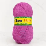 Chen One 3 Ply Crochet Yarn in multiple colours, 100% acrylic, super soft, 90–100g
