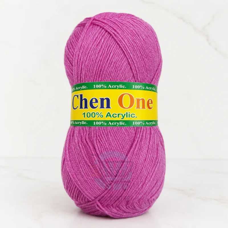 Chen One 3 Ply Crochet Yarn in multiple colours, 100% acrylic, super soft, 90–100g