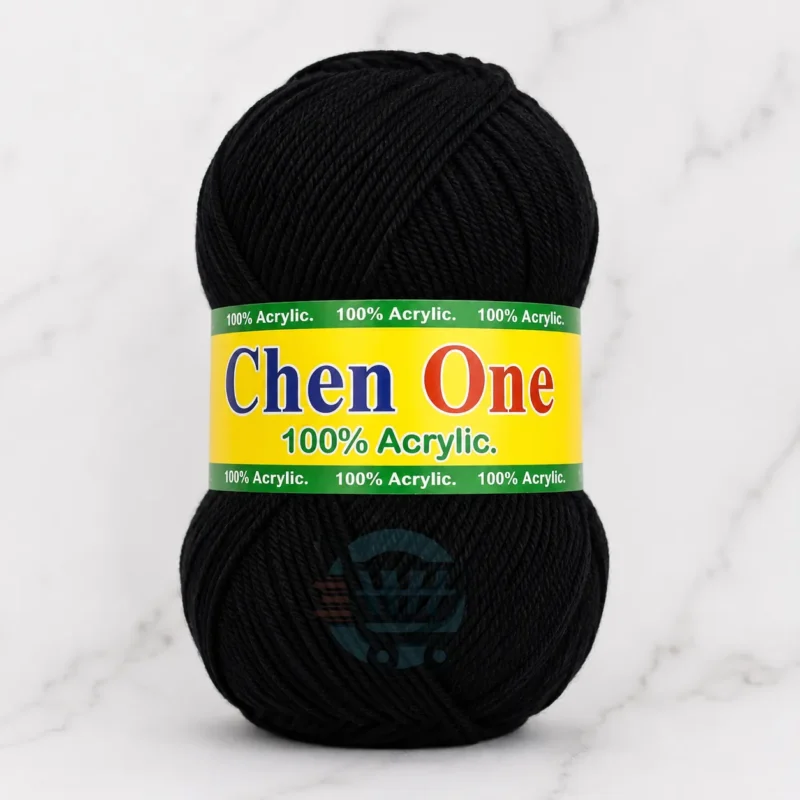 Chen One 3 Ply Crochet Yarn in multiple colours, 100% acrylic, super soft, 90–100g