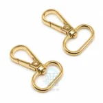Clasp hooks for bags and purses in multiple metal styles and colours