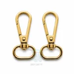 Clasp hooks for bags and purses in multiple metal styles and colours