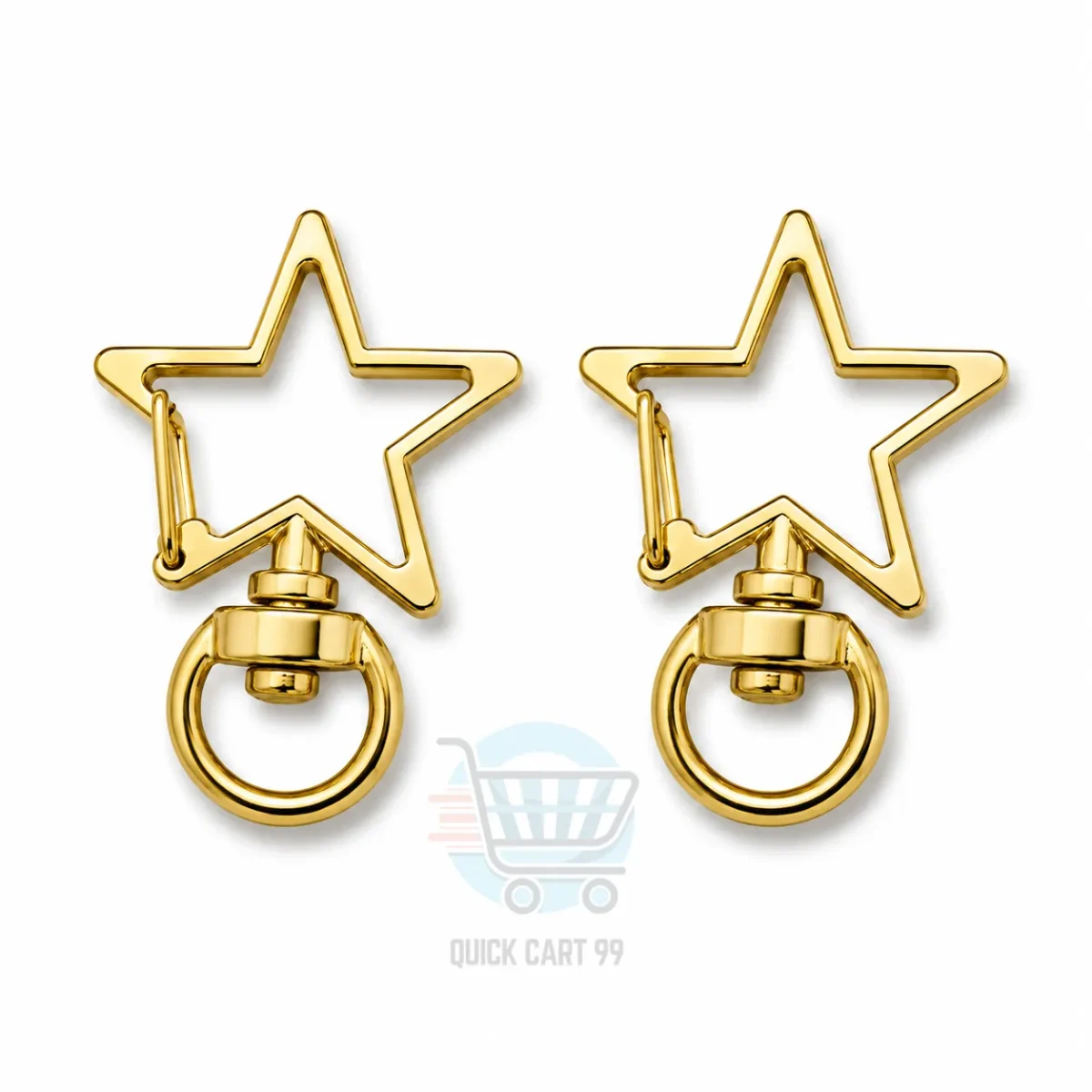 Clasp hooks for bags and purses in multiple metal styles and colours