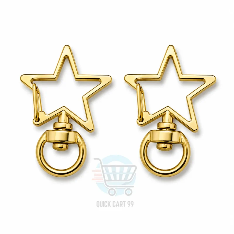 Clasp hooks for bags and purses in multiple metal styles and colours