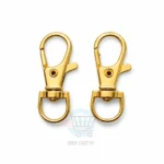 Clasp hooks for bags and purses in multiple metal styles and colours