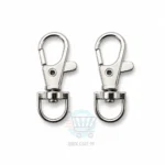 Clasp hooks for bags and purses in multiple metal styles and colours