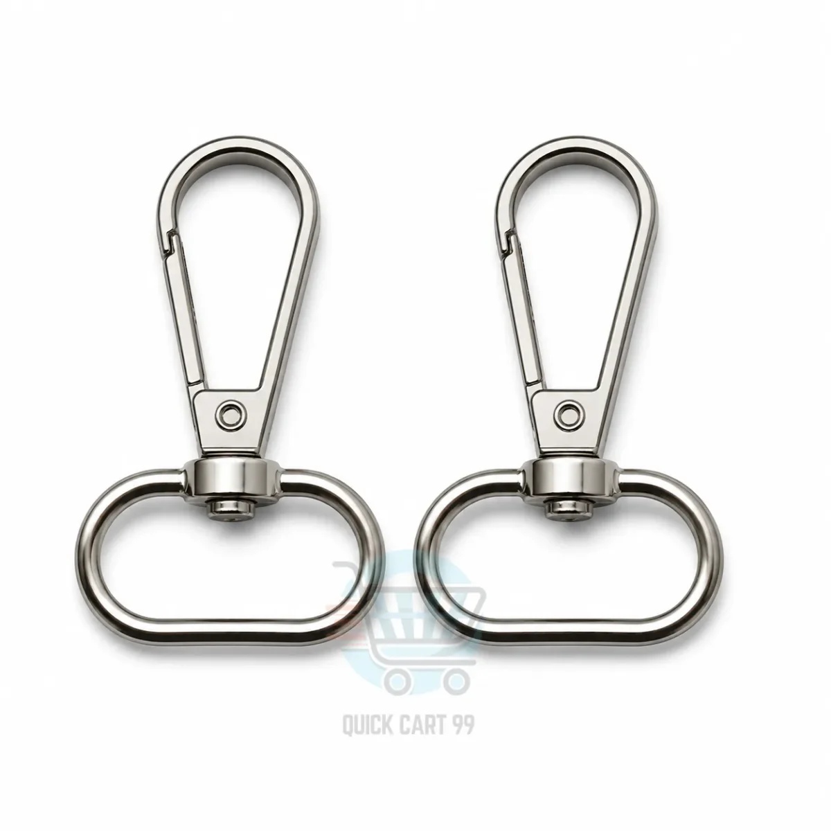 Clasp hooks for bags and purses in multiple metal styles and colours
