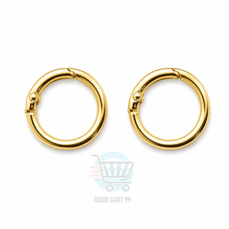 Clasp hooks for bags and purses in multiple metal styles and colours