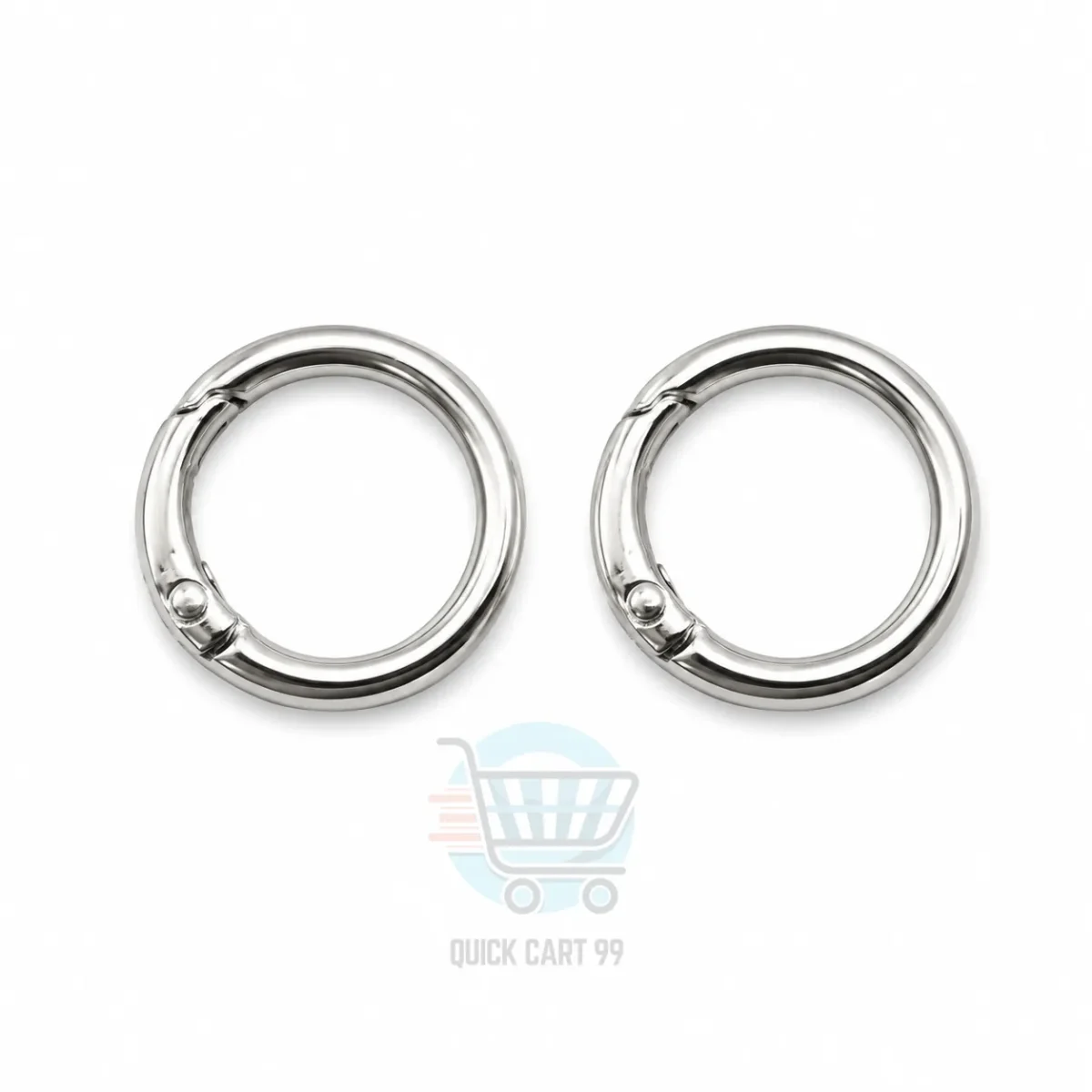 Clasp hooks for bags and purses in multiple metal styles and colours
