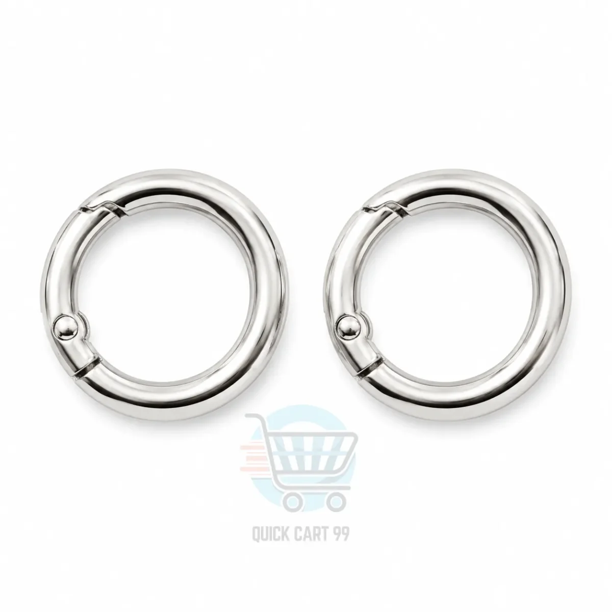 Clasp hooks for bags and purses in multiple metal styles and colours