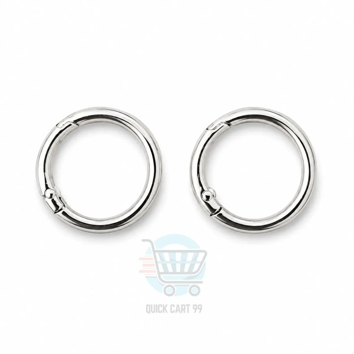 Clasp hooks for bags and purses in multiple metal styles and colours