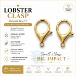 Clasp hooks for bags and purses in multiple metal styles and colours