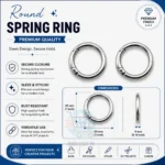 Clasp hooks for bags and purses in multiple metal styles and colours