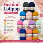 Fashion Lolipop DK Yarn – 3 Ply 100% Acrylic Yarn