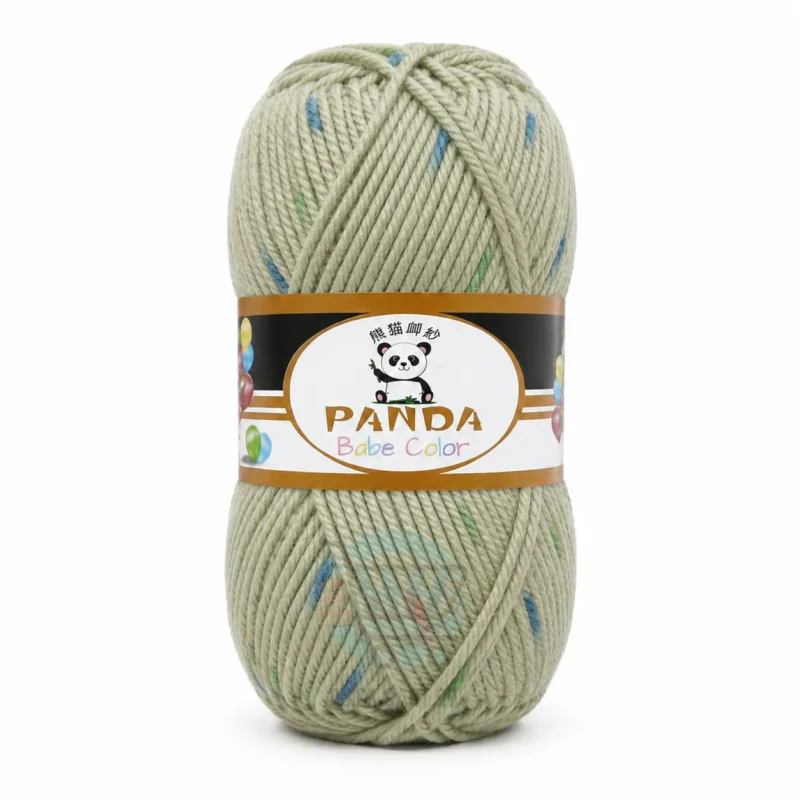 Panda Babe Color wool yarn 90–100g for knitting and crochet