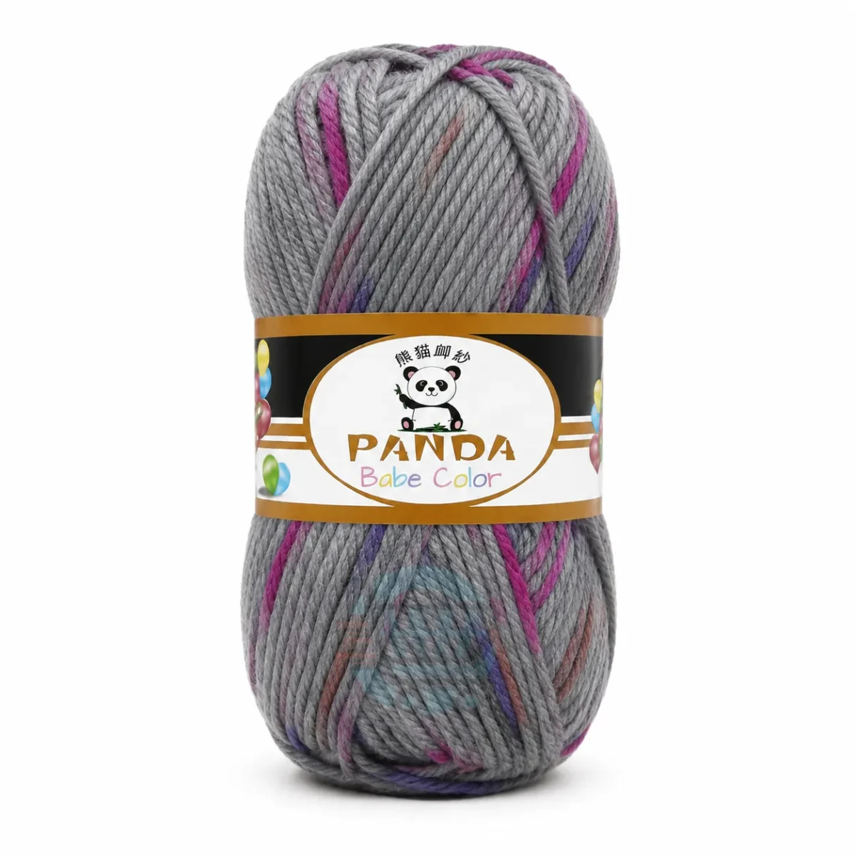 Panda Babe Color wool yarn 90–100g for knitting and crochet