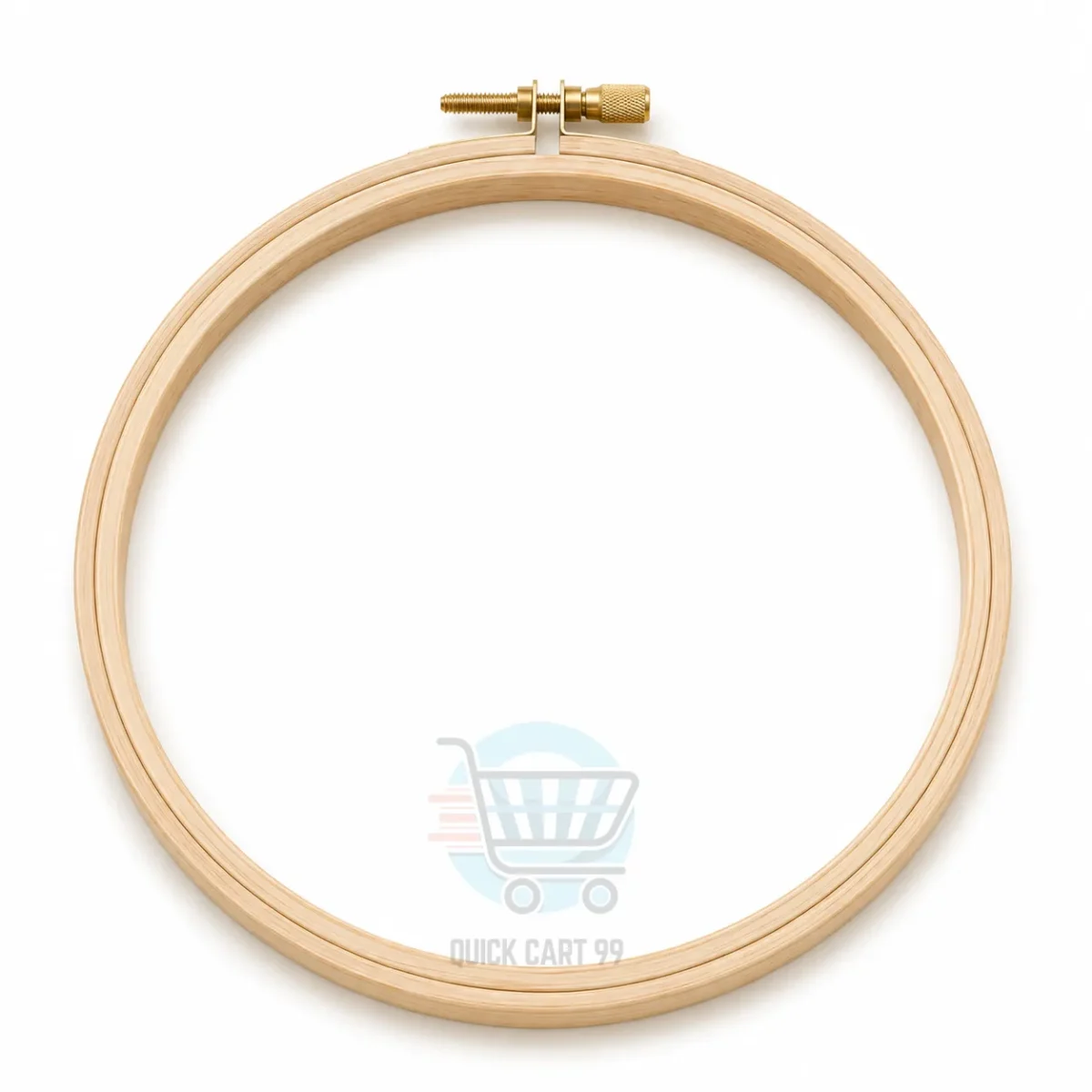 8-inch wooden embroidery hoop for punch needle