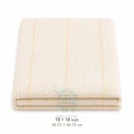 18 by 18 inch monk cloth for punch needle embroidery