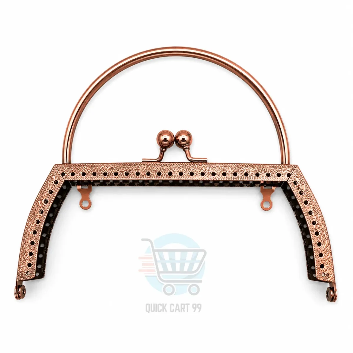 Premium bag handles in round, square, D-shape, cat-shape, wooden and clutch frame styles