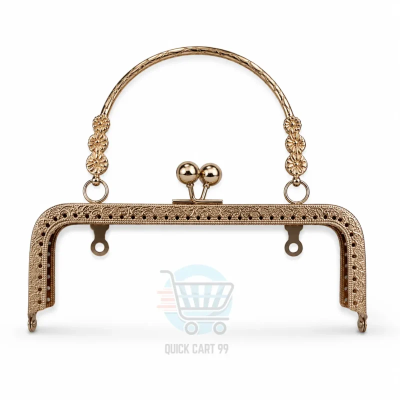 Premium bag handles in round, square, D-shape, cat-shape, wooden and clutch frame styles