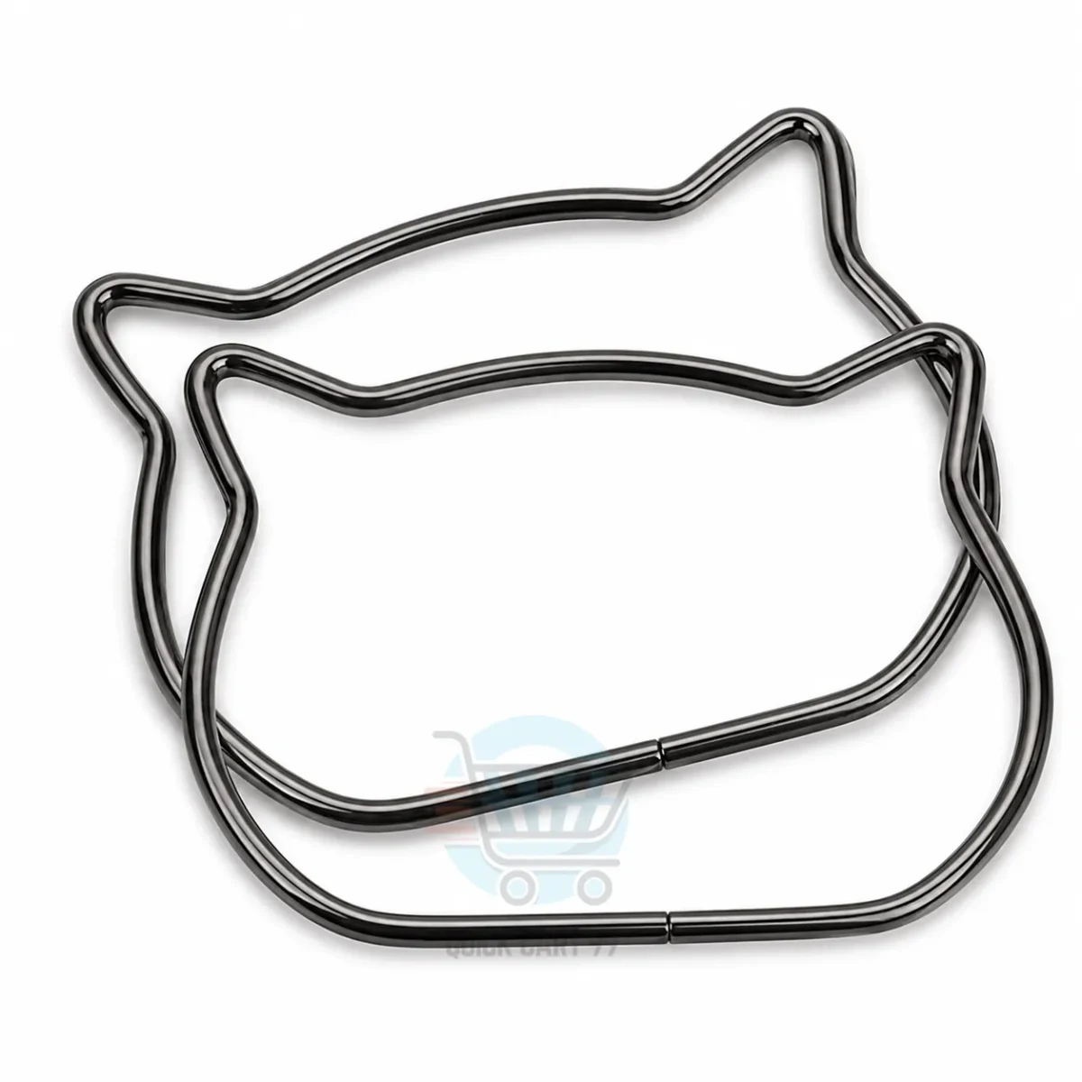 Premium bag handles in round, square, D-shape, cat-shape, wooden and clutch frame styles