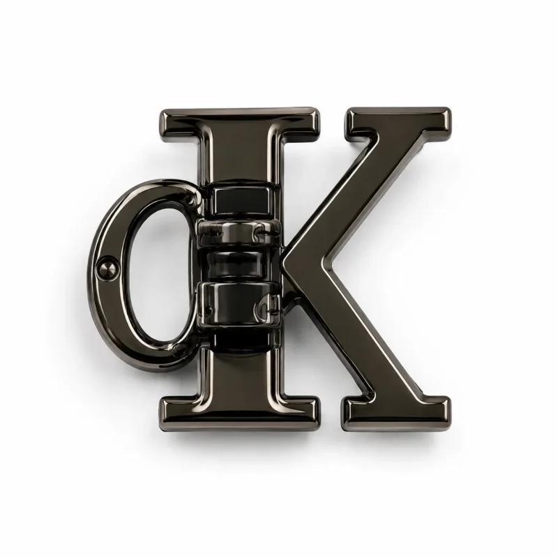 Purse Lock Black CK