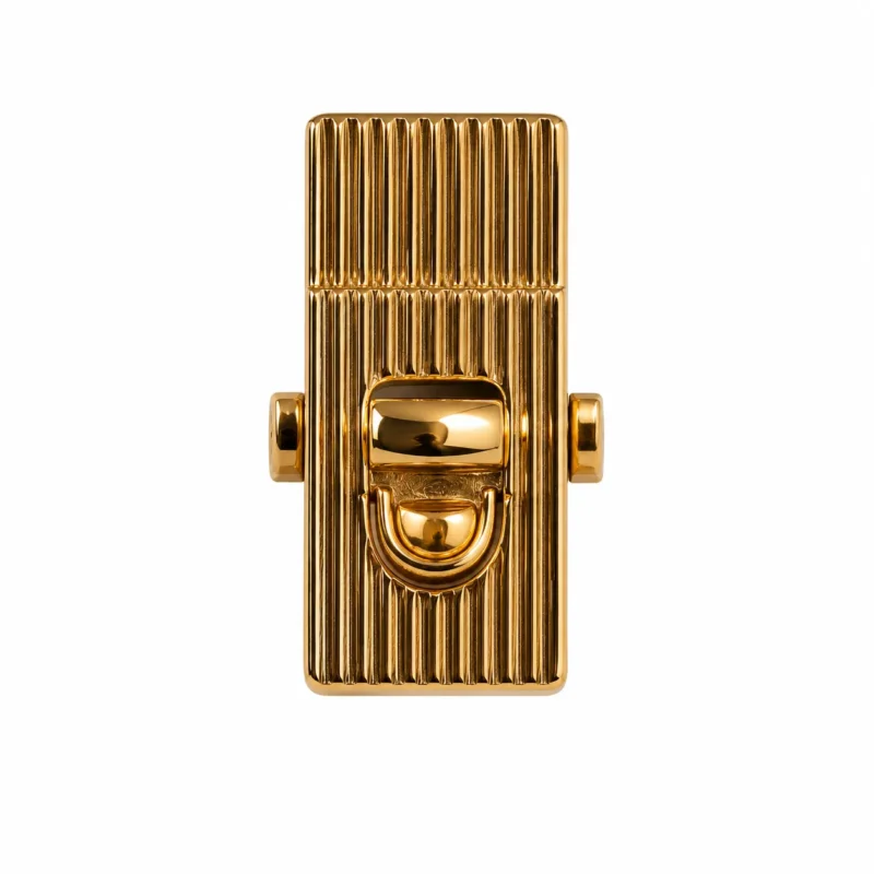 Gold Push Lock