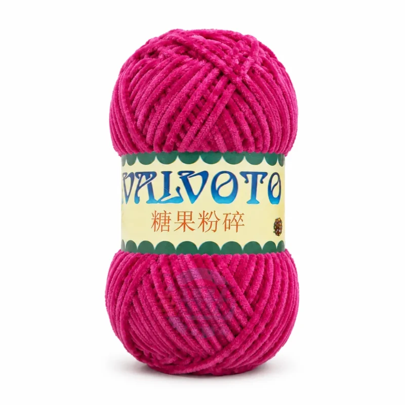 Valvoto Chenille Yarn soft velvet yarn in multiple colours