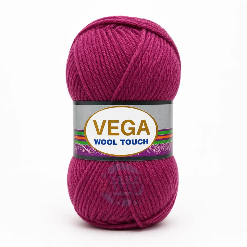 Vega Wool Touch 10 Ply Thick Acrylic Yarn 90–100g for knitting and crochet