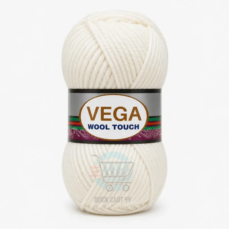 Vega Wool Touch 10 Ply Thick Acrylic Yarn 90–100g for knitting and crochet