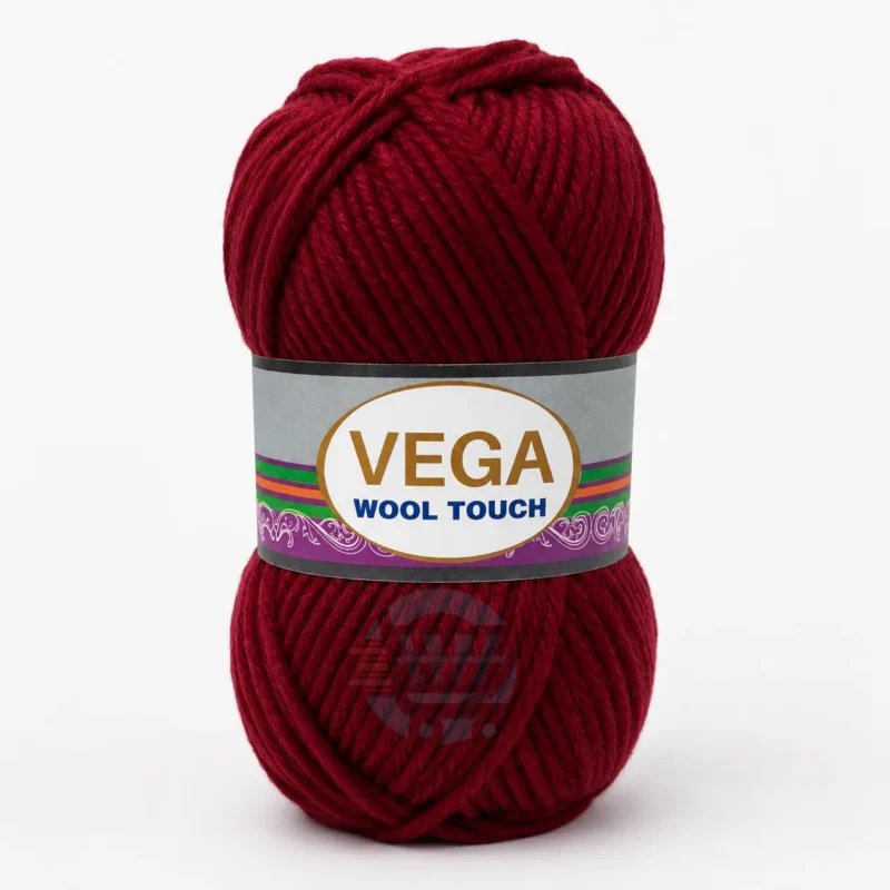 Vega Wool Touch 10 Ply Thick Acrylic Yarn 90–100g for knitting and crochet