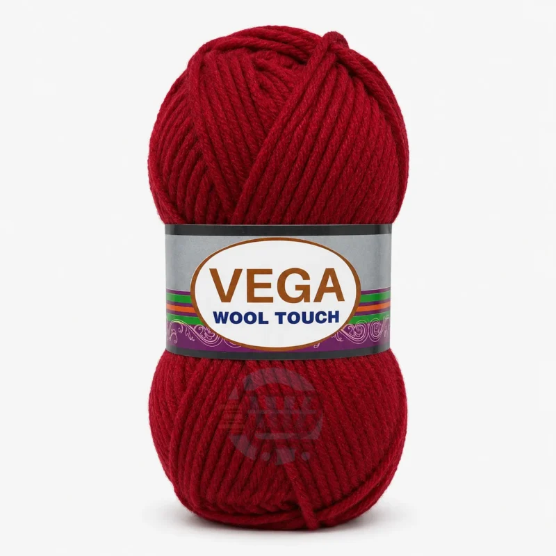Vega Wool Touch 10 Ply Thick Acrylic Yarn 90–100g for knitting and crochet