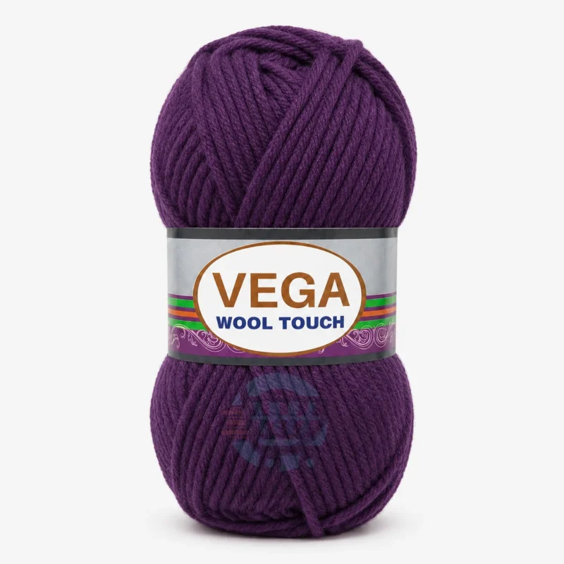 Vega Wool Touch 10 Ply Thick Acrylic Yarn 90–100g for knitting and crochet
