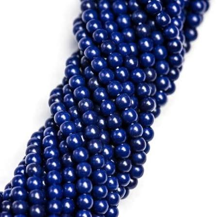 Glossy Marble Beads for jewellery making in multiple colours