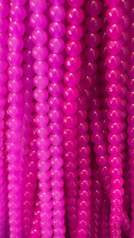 Glossy Marble Beads for jewellery making in multiple colours