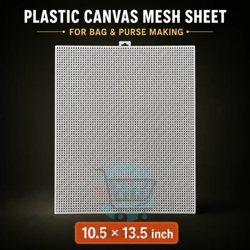A4 Plastic Canvas Mesh Sheet for Bag and Craft Making Available in Multiple Sizes