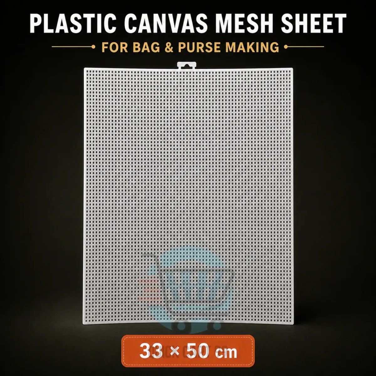A4 Plastic Canvas Mesh Sheet for Bag and Craft Making Available in Multiple Sizes