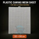 A4 Plastic Canvas Mesh Sheet for Bag and Craft Making Available in Multiple Sizes