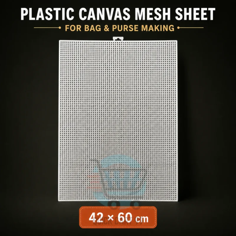 A4 Plastic Canvas Mesh Sheet for Bag and Craft Making Available in Multiple Sizes