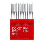 BETEC DCx27 B27 9/65 Industrial Sewing Machine Needles – 10-Pack (KN/SIN)