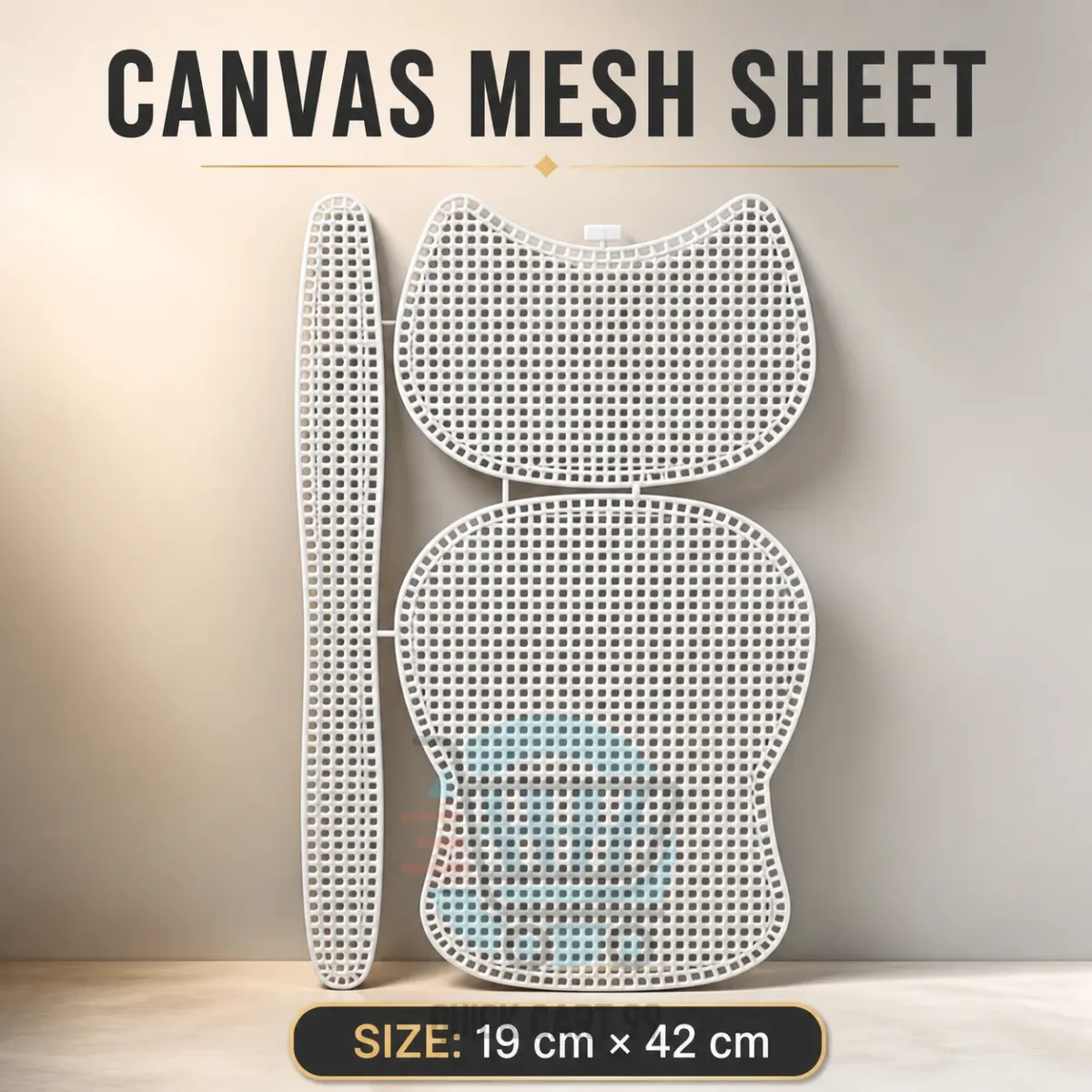 Kedi Design Plastic Canvas Mesh Sheet for Purse Making