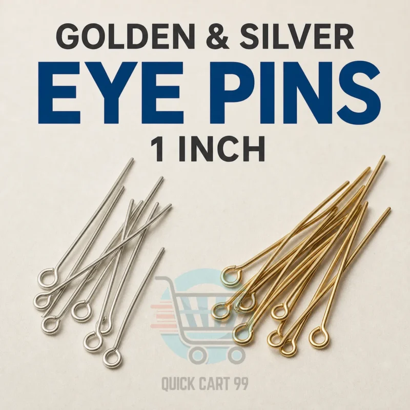 1 Inch Golden and Silver Eye Pins for Jewelry Making