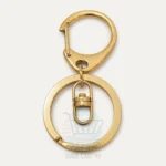 Gold and silver metal keychains in butterfly, ring, chain and clasp designs at Quick Cart 99.
