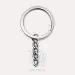 Gold and silver metal keychains in butterfly, ring, chain and clasp designs at Quick Cart 99.