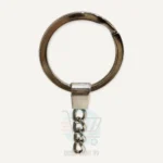 Gold and silver metal keychains in butterfly, ring, chain and clasp designs at Quick Cart 99.